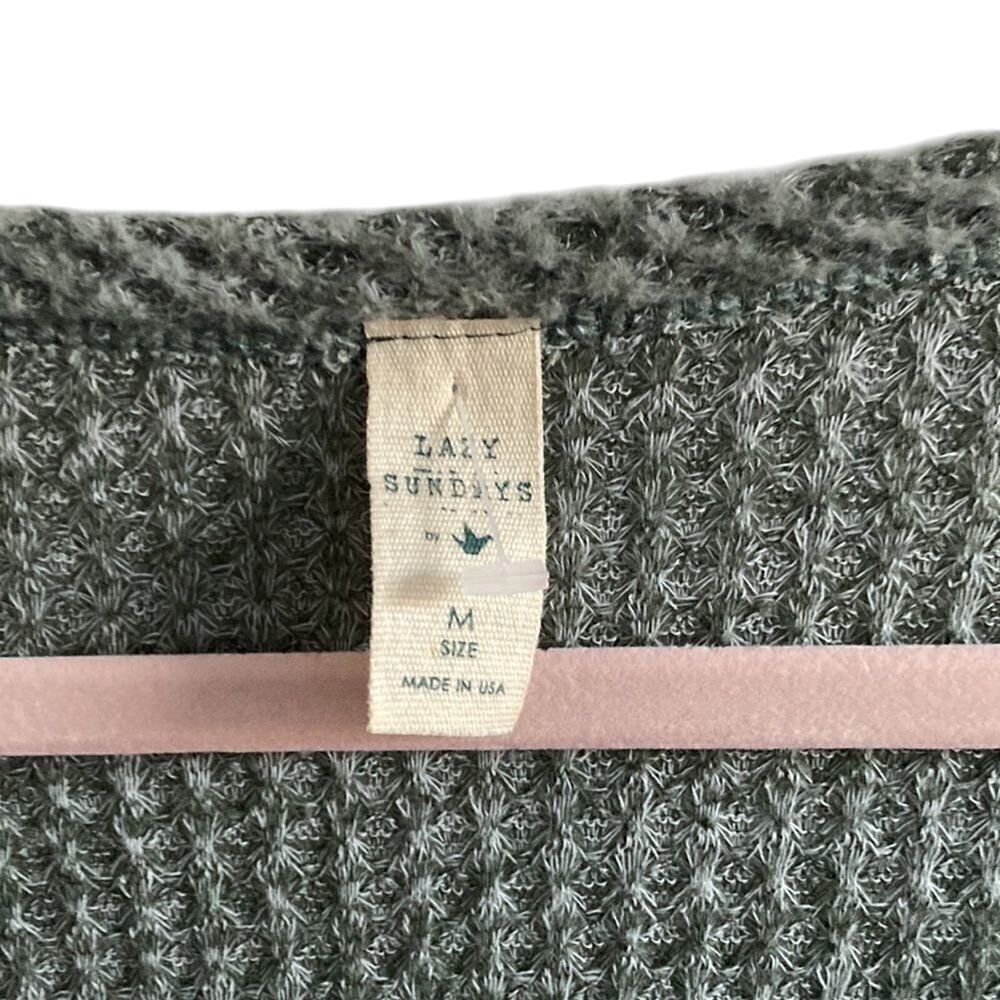 Lazy Sunday Green Relaxed Casual Oversized Puffer… - image 4